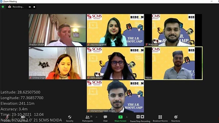 Bizcon 2.0' 21 SCMS Noida