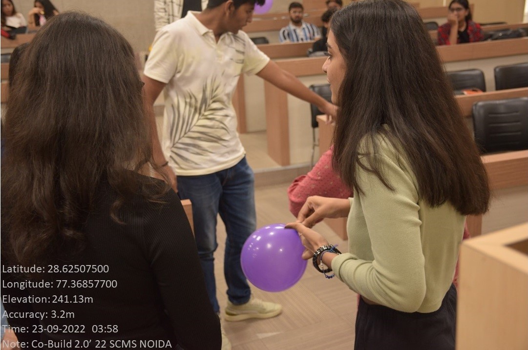Co build 2.0' 22 event participation at SCMS Noida