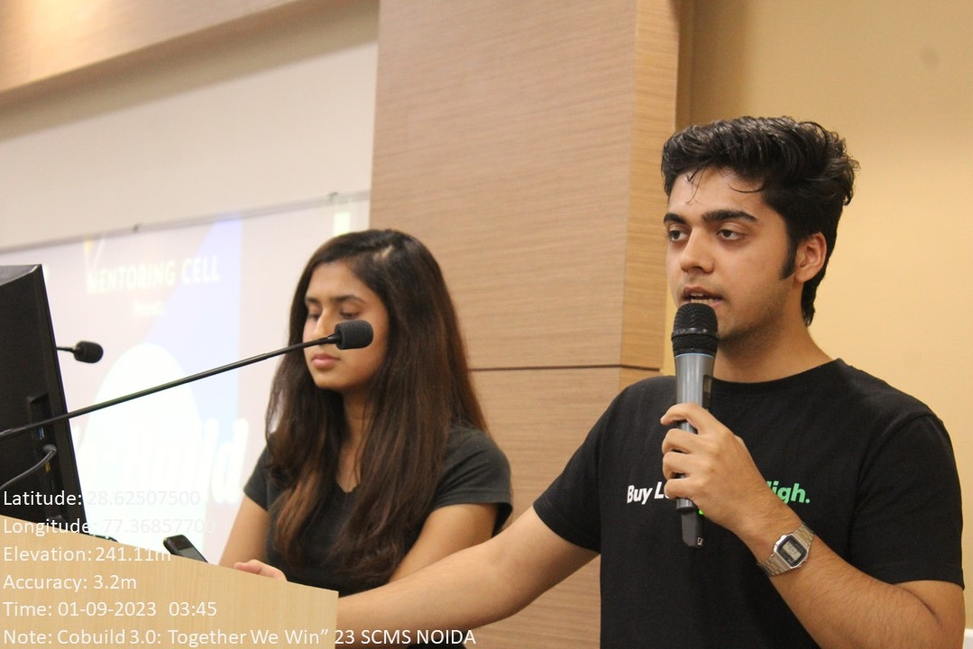 cobuild 3.0 together we win event at SCMS Noida