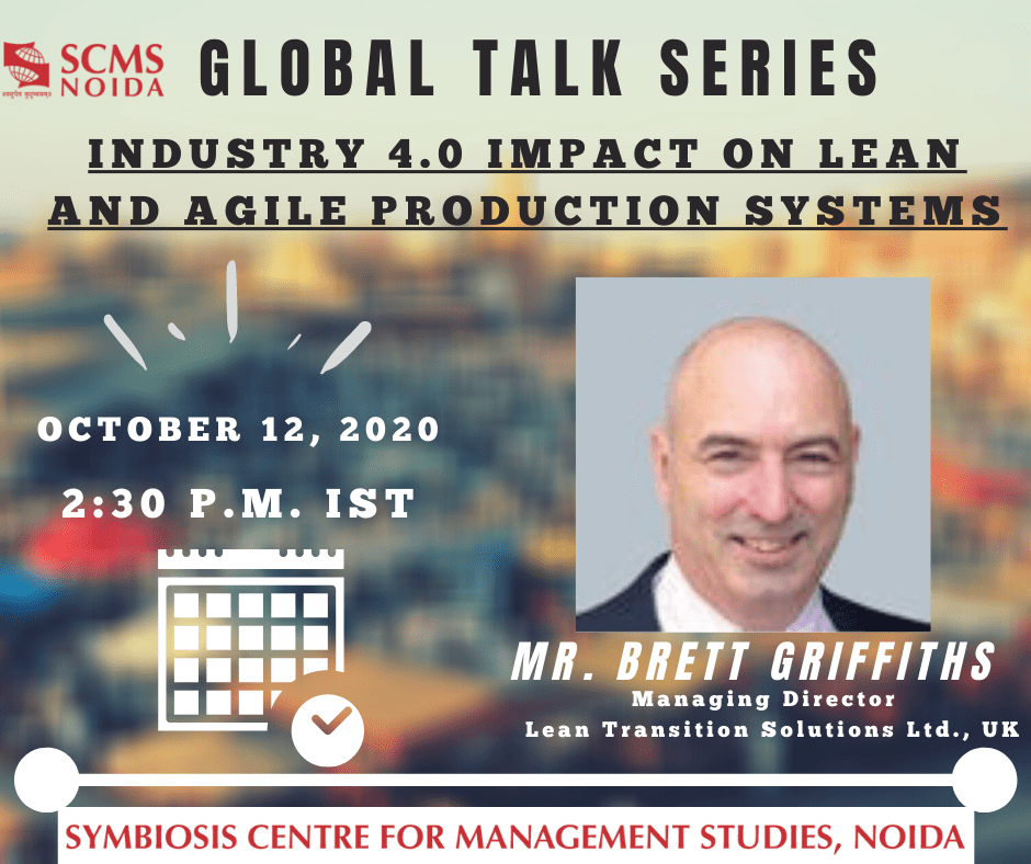 Brett Griffiths at SCMS NOIDA