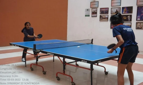 Symaroh table tenis activity at SCMS Noida
