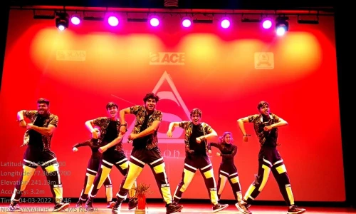 Symaroh event dance photo at SCMS Noida 