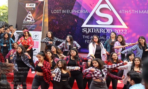 Symaroh event activity photo at SCMS Noida
