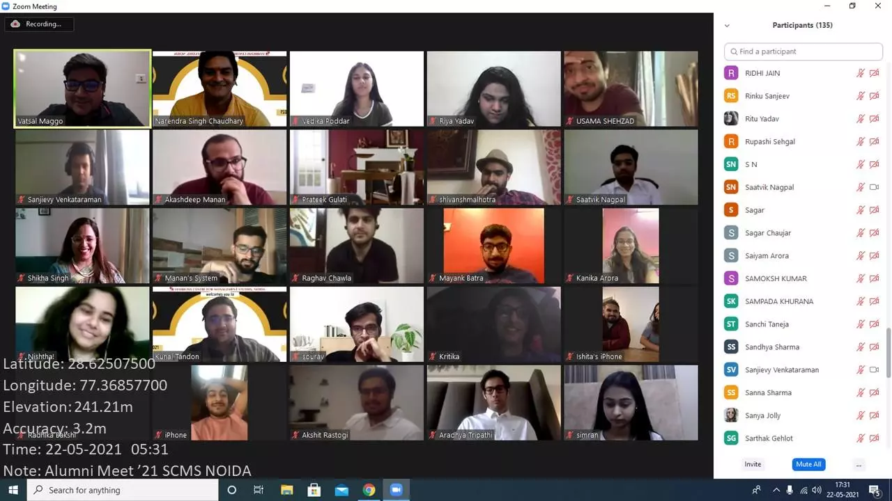 Medha Event at SCMS Noida