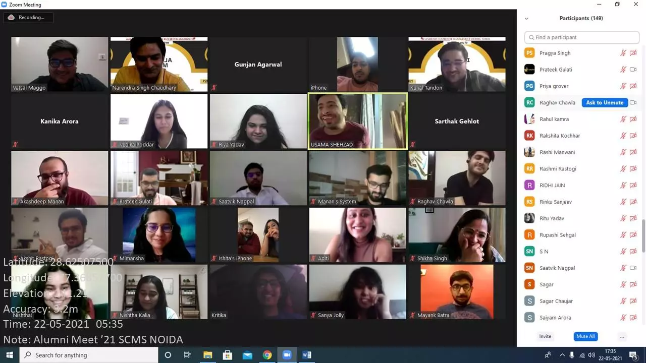 Medha Event at SCMS Noida