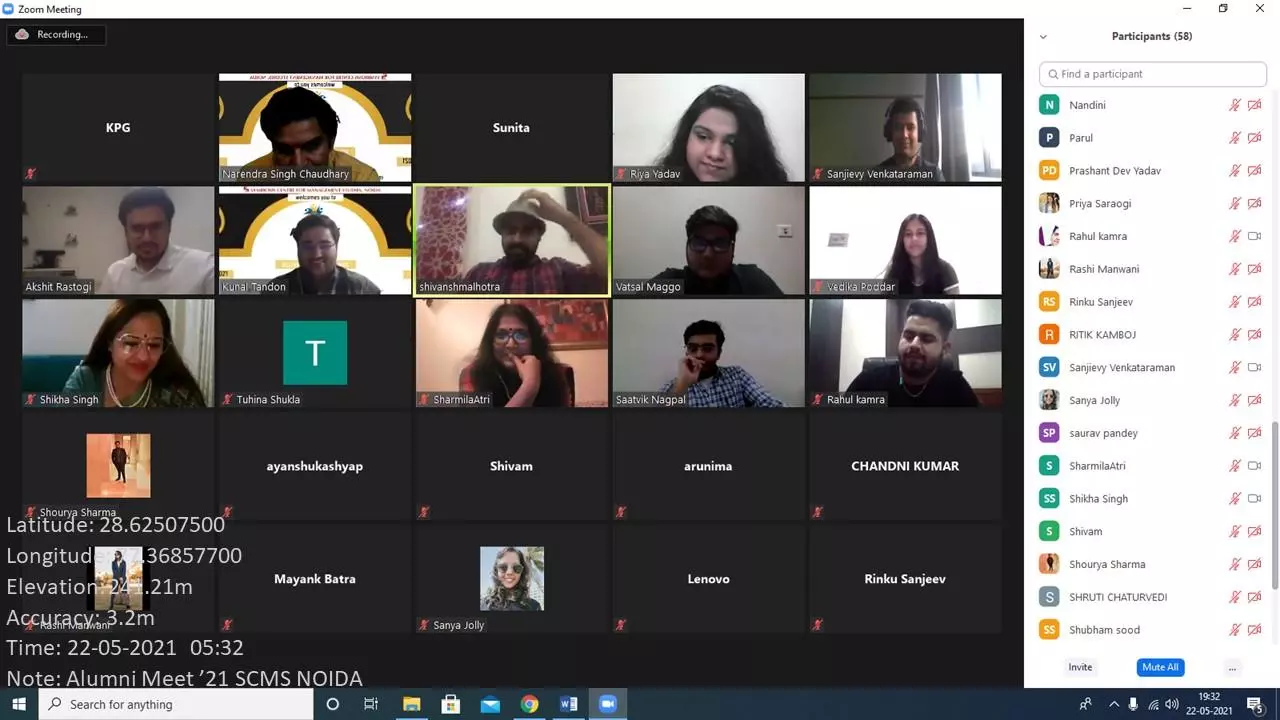 Medha Event at SCMS Noida