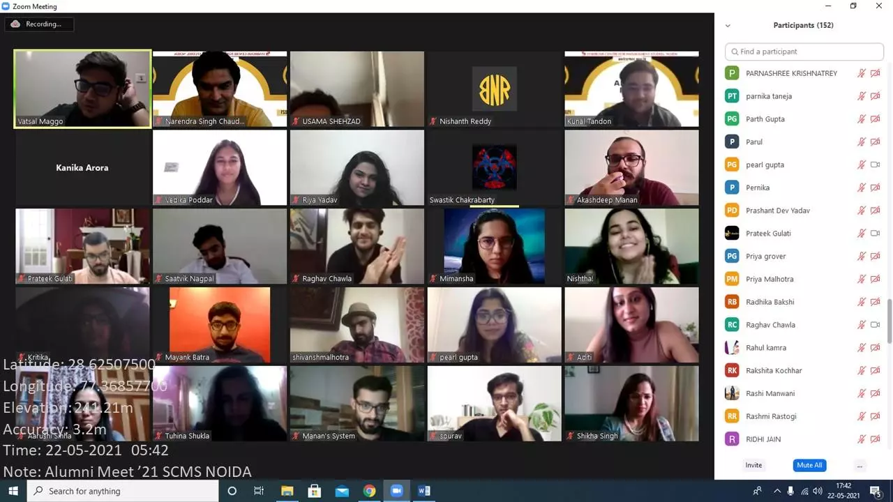 Medha Event at SCMS Noida