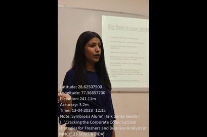 Medha Event at SCMS Noida