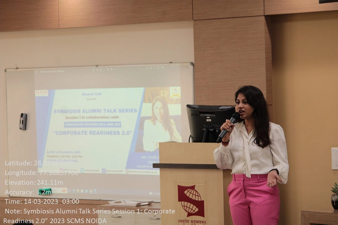 Medha Event at SCMS Noida