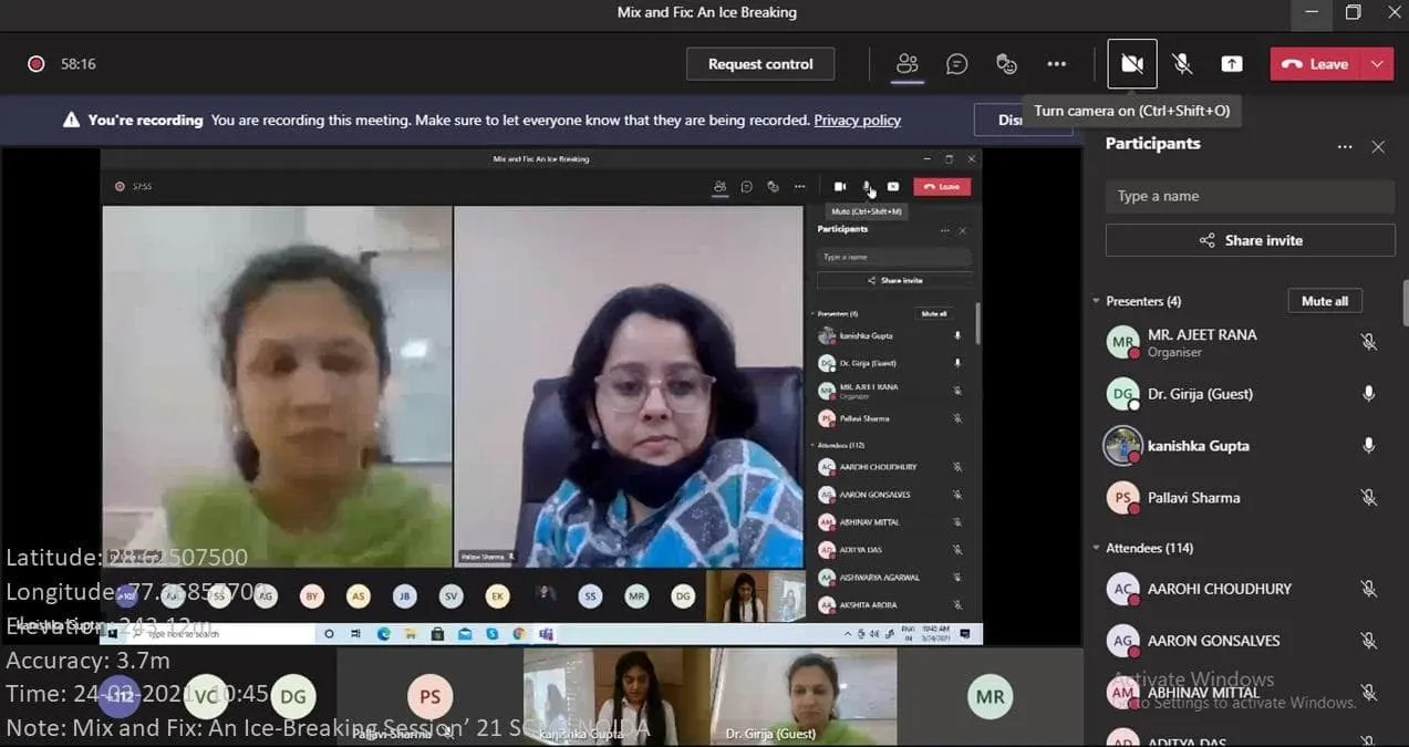 Medha Event at SCMS Noida